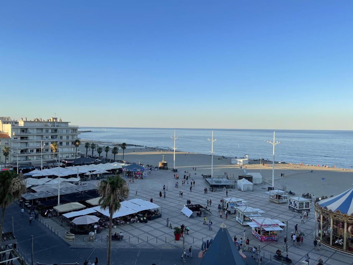 T2 Vue Mer Canet Plage - Le Petit Paradis المظهر الخارجي الصورة